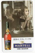 TELECARTE JAPON ALCOOL COGNAC MARTELL Boisson - Alimentation