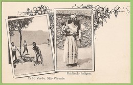 São Vicente - Habitação Indígena - Ethnique - Ethnic - Cabo Verde - Cap Verde