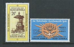 South Africa 1965 Dutch Reformed Church Set 2 MNH - Neufs