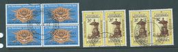 South Africa 1965 Dutch Reformed Church 4 Sets Of 2 In Blocks Or Pairs FU - Unused Stamps