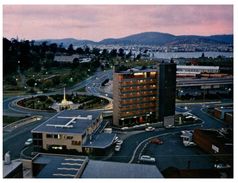 (888) Australia - TAS - Hobart Tasman Bridge& Raiwlay Roundabout - Hobart