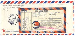 (333) Turkey Letter Posted To US Embassy In Ankara - Special Mention "inspected US Embassy Mail Room" + APS Sticker - Briefe U. Dokumente