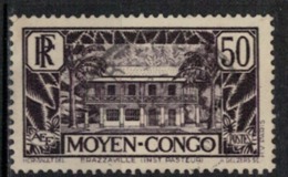 CONGO       N°  YVERT      124    ( 3 )    OBLITERE       ( O   2/20 ) - Usati