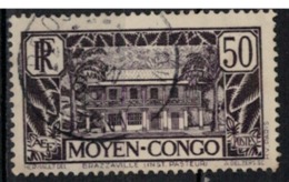 CONGO       N°  YVERT      124    ( 18 )    OBLITERE       ( O   2/20 ) - Usati