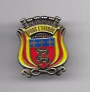 PINS SAPEURS POMPIERS PONT L'EVEQUE 14 CALVADOS BLASON / Signé AMC  / 33NAT - Pompiers