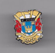 PINS SAPEURS POMPIERS SAINT DIZIER 51 HAUTE MARNE BLASON   / 33NAT - Pompiers