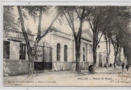 CPA Millau Aveyron Circulé La Maison Du Peuple - Millau