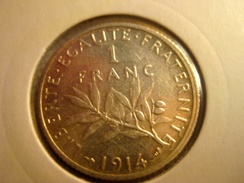 France 1 Franc 1914 - 1 Franc