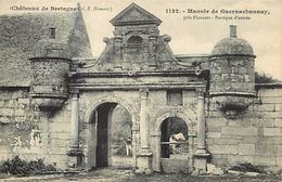 - Cotes D Armor -ref-C846- Plouaret - Manoir De Guernachannay - Portique D Entree - Manoirs - Chateau - Chateaux - - Plouaret