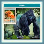 Niger. 2017 Monkeys. (507b) - Gorilla's