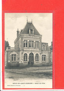 80 AILLY Le HAUT CLOCHER Cpa Petite Animation Hotel De Ville         Edit Girard - Ailly Le Haut Clocher