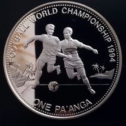 TONGA 1 PAANGA 1992 SILVER PROOF "WORLD CHAMPIONSHIP 1994" (free Shipping Via Registered Air Mail) - Tonga