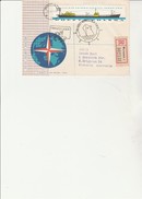 LETTRE RECOMMANDEE AFFRANCHIE N° 1105 -MARINE MARCHANDE  AVEC OBLITERATION ILLUSTREE -ANNEE 1961 - FDC