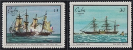 1971.106 CUBA 1971 MNH. Ed.1858-59. DIA DEL SELLO, STAMPS DAY MARITIME MAIL SHIP ORINOCO, ATAQUE PAQUEBOT INGLES. - Neufs