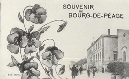 Souvenir De Bourg De Péage, L'Hôtel De Ville - Edition Chirouse - Carte Non Circulée - Bourg-de-Péage