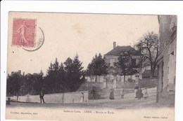 Céré - Mairie Et Ecole - Autres & Non Classés