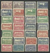 France 1900 EXPOSITION UNIVERSELLE Paris 28 Stamps MNH/MH - 1900 – Paris (France)