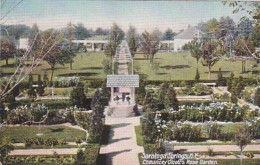 New York Saratoga Springs Chauncey Olcott's Rose Garden - Saratoga Springs