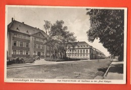 MIY-25  Emmendingen Im Brisgau Karl Friedrich Strasse Mit Gasthaus Zu Den Drei Königen. Gelaufen In 1934 - Emmendingen