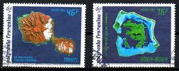 POLYNESIE. N°405-6 Oblitérés De 1992. Année Internationale De L'espace. - Océanie