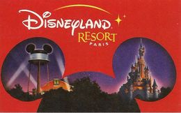 PASS--DISNEYLAND-PAPIER-MICKEY-2002-Rouge-Sans Fleche Blanche-V°IFCO-TBE - Passeports Disney