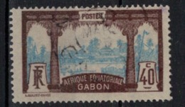 GABON       N°  YVERT     59   ( 3 )          OBLITERE       ( O   2/21 ) - Gebraucht