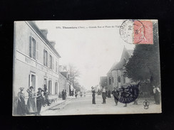 CPA D18 Thaumiers Grande Rue - Thaumiers