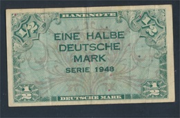 BRD Rosenbg: 230 Gebraucht (III) 1948 1/2 Deutsche Mark (8590307 - 1/2 Deutsche Mark