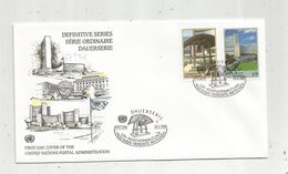 Timbre, FDC, 1 Er Jour  , UNITED NATIONS, 1400 Wien ,1998 , Série Ordinaire , Definitive Series ,dauerserie - Storia Postale