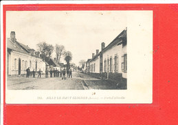 80 AILLY Le HAUT CLOCHER Cpa Animée Porte D ' Abbeville              583 Edit Lheureux - Ailly Le Haut Clocher