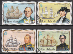 GILBERT  ISLANDS     SCOTT NO. 296-99     USED       YEAR  1977 - Gilbert & Ellice Islands (...-1979)