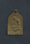 MILITARIA INSIGNE TYPE MEDAILLE MILITAIRE 1914/18 JOURNEE DES ORPHELINS : - France