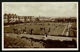 RB 1179 - Real Photo Postcard - Redoubt Bowling Green - Eastbourne Sussex - Eastbourne