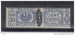 ITALIE YT  COLIS POSTAUX N° 37 ** MNH. (7C109) - Colis-postaux