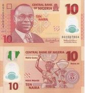 Nigeria P-39d 10 Naira 2013 UNC - Nigeria