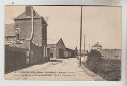 CPA LA MADELEINE (Nord) - Automobiles RENE MARION Rue Du Pré Catelan : Bureaux Et Ateliers - La Madeleine