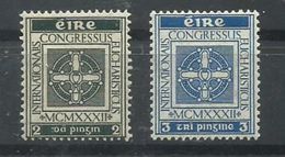 IRLANDA YVERT 60/61   MH  * - Unused Stamps