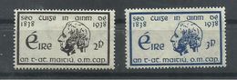 IRLANDA YVERT 73/74   MH  * - Neufs