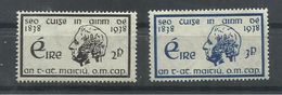 IRLANDA YVERT 73/74   MH  * - Unused Stamps