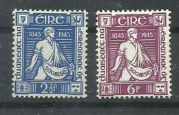 IRLANDA YVERT 102/03    MH  * - Unused Stamps