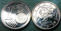 Eurocoins Lithuania 1 Cent 2016 UNC / BU II - Lituanie