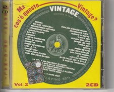 VINTAGE - 50 BRANI ORIGINALI - 2 CD - Disco & Pop