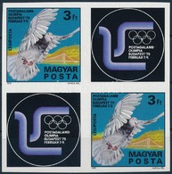 ** 1975 Postagalamb-olimpia Vágott Szelvényes Pár (6.000) - Altri & Non Classificati