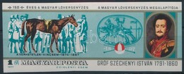 ** 1977 150 éves A Magyar Lóverseny Vágott Szelvényes Bélyeg (3.500) - Altri & Non Classificati