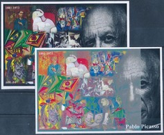 ** 2017 Picasso Emlékív Színtévnyomat + Támpéldány - Altri & Non Classificati