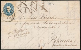 1861 15kr Levélen ,,DEBRECZIN' - ,,NEUSOHL' - Pohorella - Altri & Non Classificati
