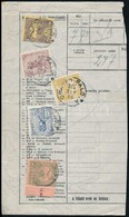 1915 Távirat Darab Teljes 7,74K Bérmentesítéssel (1913 Turul 5K + 2K + 60f + 12f + 2f) - Altri & Non Classificati