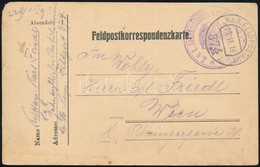 1916 Tábori Posta Levelezőlap 'K.u.k. Zahnarztliches Ambulatorium Des 16. Korps.' - Altri & Non Classificati