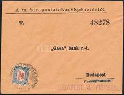 1924 Hivatalos Banklevél 1000K Bérmentesítéssel - Altri & Non Classificati