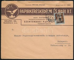 1945 (2. Díjszabás) Helyi Céges Levelezőlap Kisegítő 2P/4f Bérmentesítéssel - Autres & Non Classés